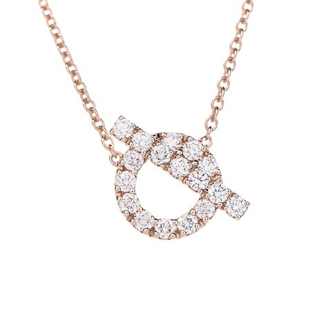 pendentif femme hermes|hermes diamond necklace.